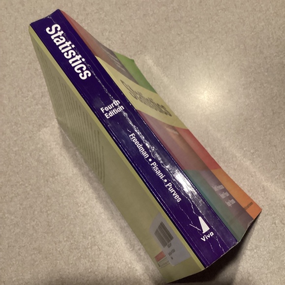 Statistics 4th Edition Book - Picture 3 of 9